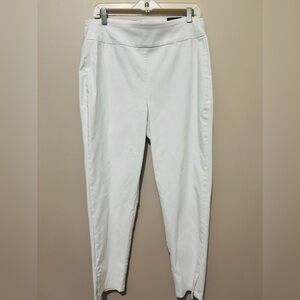 Chic White Ankle Pants for Women